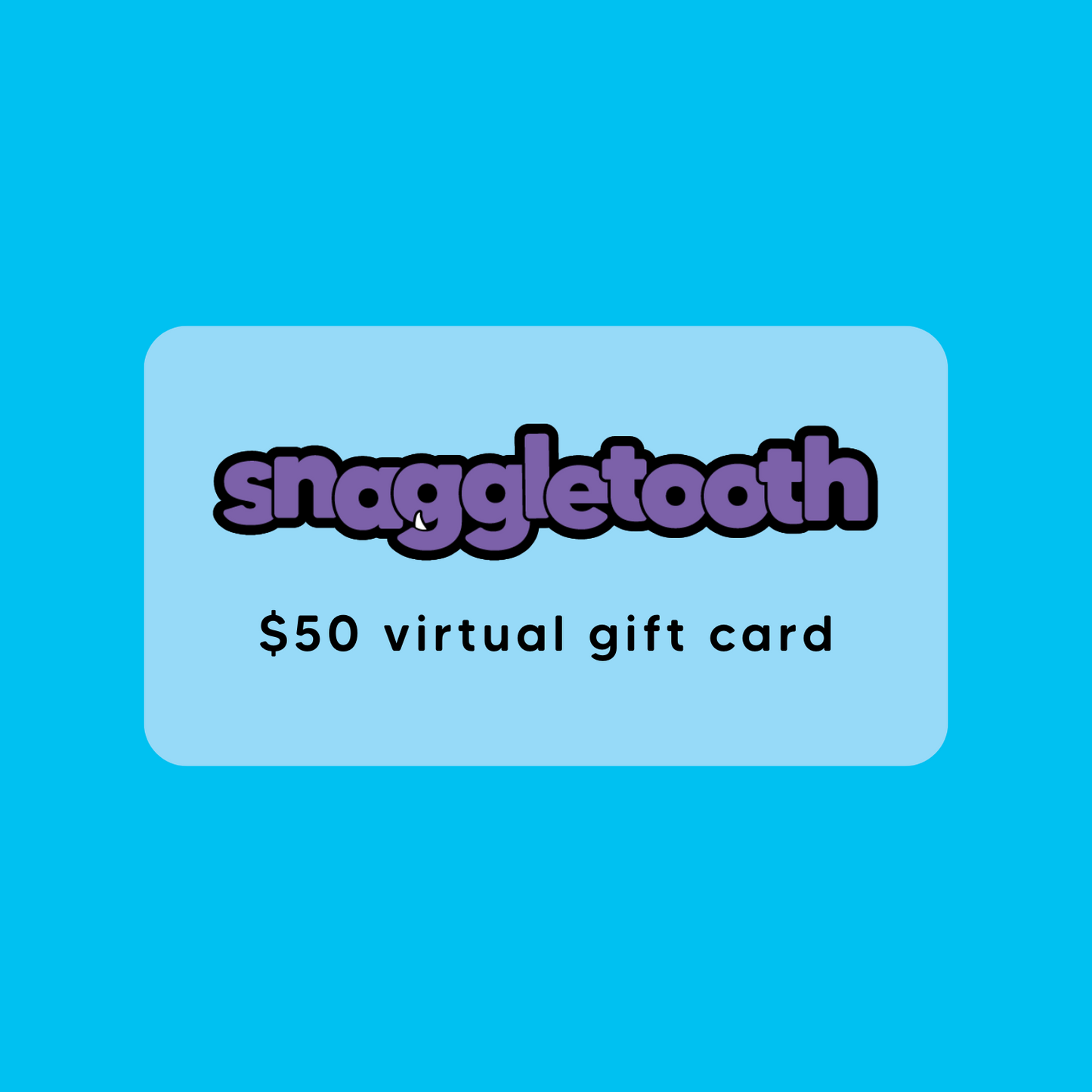 $50 virtual gift card