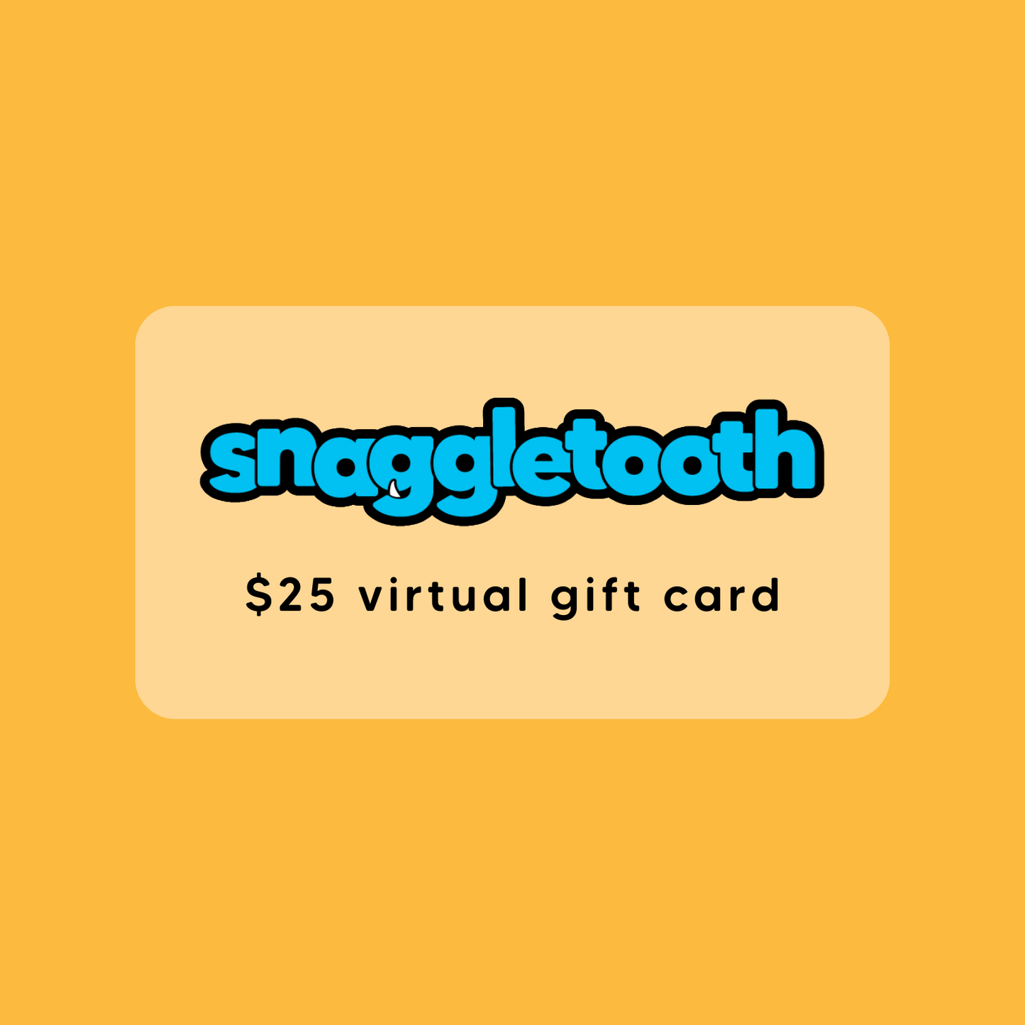 $25 virtual gift card