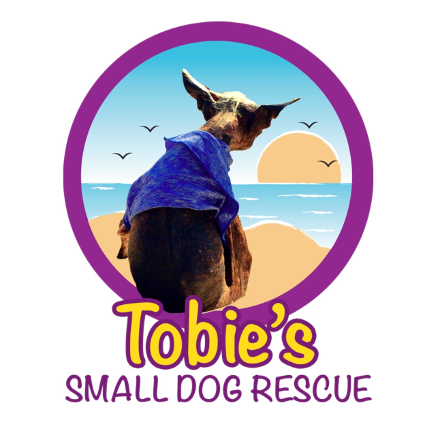 Tobies Small Dog Rescue Logo