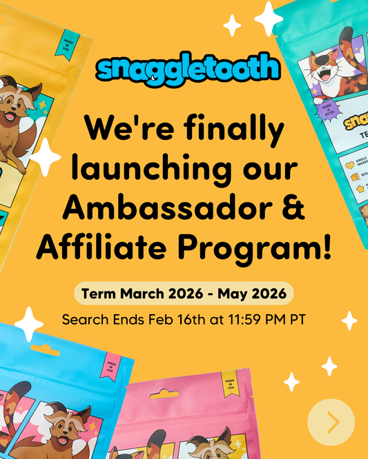 Snaggletooth’s Affiliate & Ambassador Programs are officially LIVE!