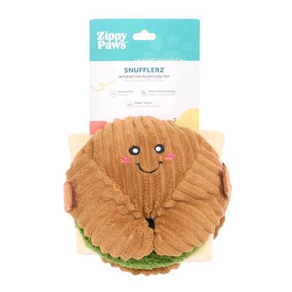ZippyPaws - Breakfast Sandwich - Snufflerz Stacks - Interactive Dog Toy
