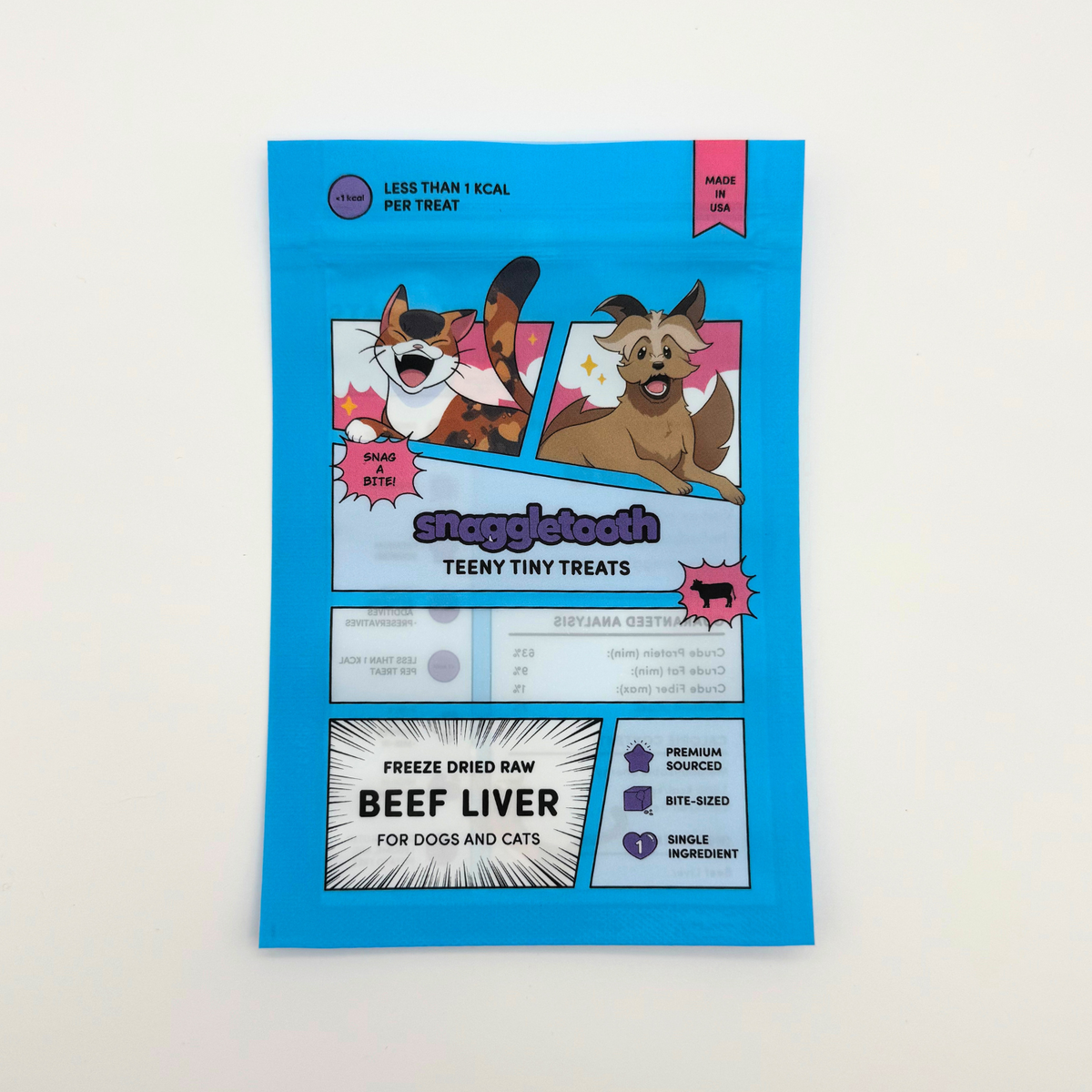 Snaggletooth Branded Sample Bags (Treats Not Included)