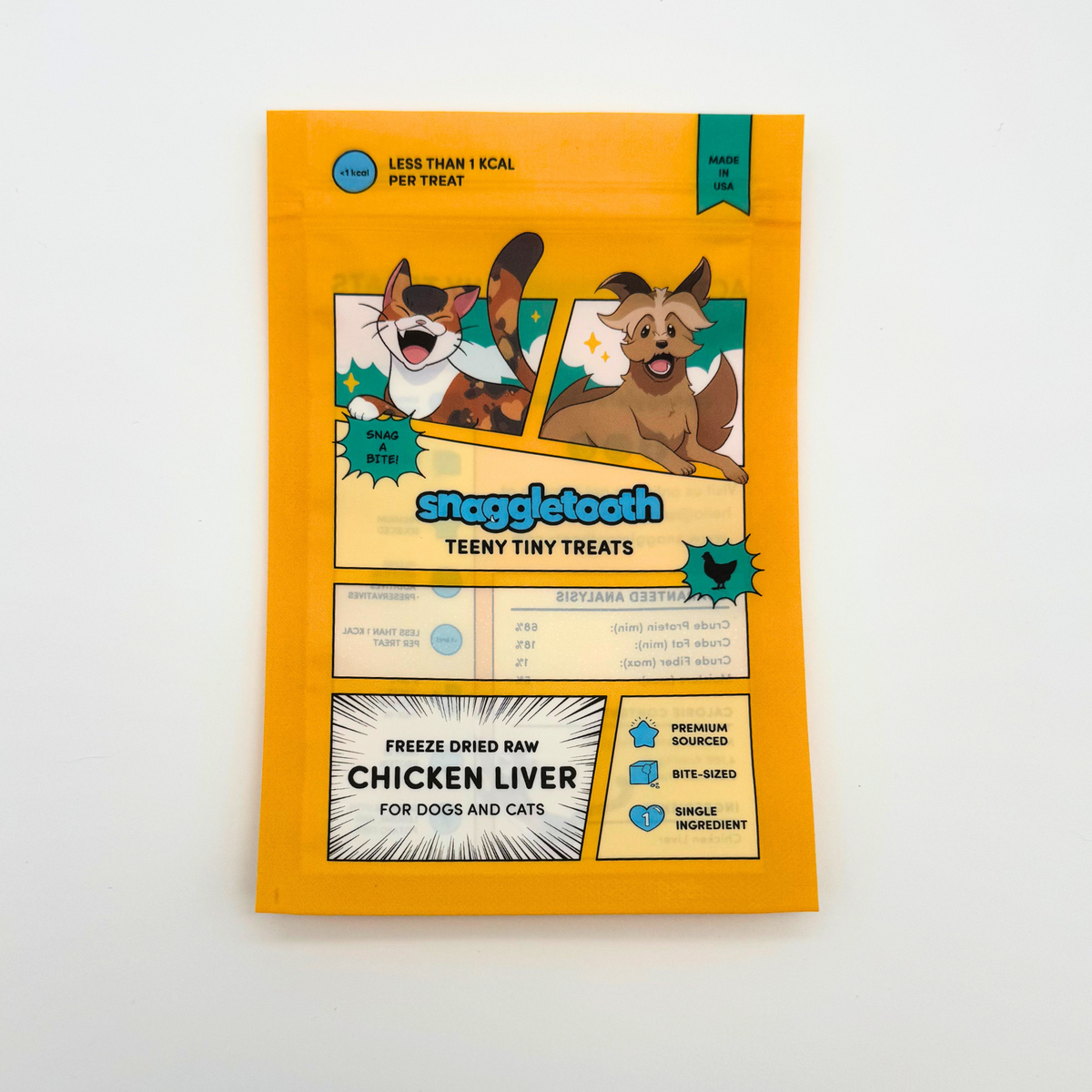 Snaggletooth Branded Sample Bags (Treats Not Included)