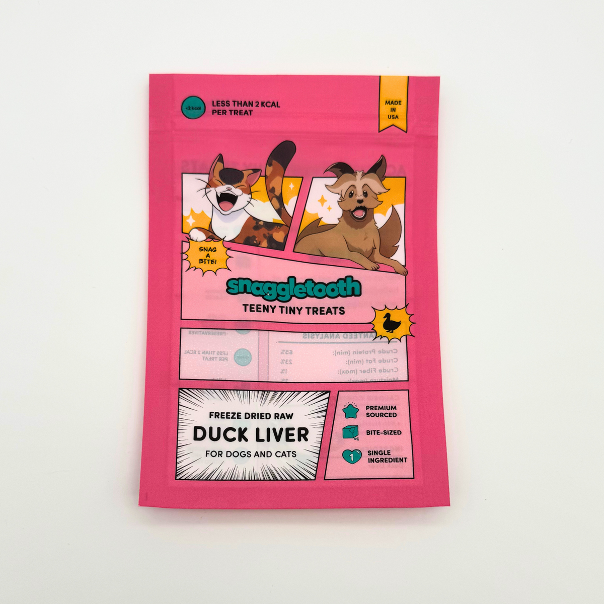 Snaggletooth Branded Sample Bags (Treats Not Included)