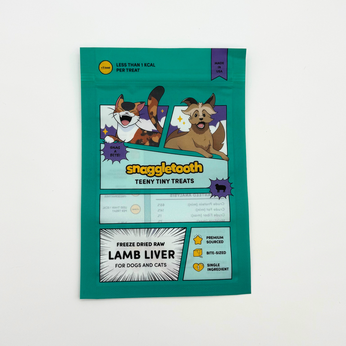 Snaggletooth Branded Sample Bags (Treats Not Included)